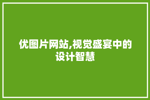 优图片网站,视觉盛宴中的设计智慧 优图片网站,视觉盛宴中的设计智慧 英文谷歌算法
