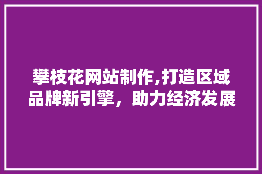 攀枝花网站制作,打造区域品牌新引擎，助力经济发展新篇章 攀枝花网站制作,打造区域品牌新引擎，助力经济发展新篇章 网站开发