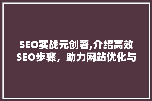 SEO实战元创著,介绍高效SEO步骤，助力网站优化与排名提升