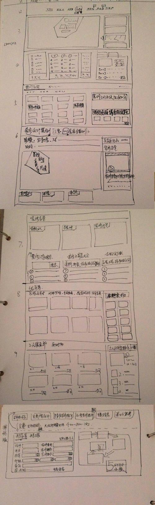 介绍网站模板设计草图,布局与美学的完美融合 介绍网站模板设计草图,布局与美学的完美融合 百度算法